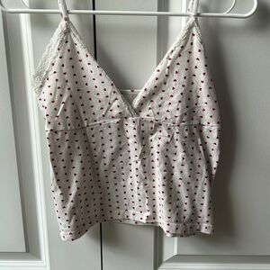 Hearts Brandy Melville Tank Top